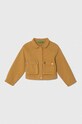Детская джинсовая куртка United Colors of Benetton без подкладки жёлтый 22C2CN04D.G.Seasonal
