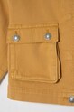 Девочка Детская джинсовая куртка United Colors of Benetton 22C2CN04D.G.Seasonal жёлтый