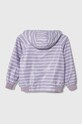 Dětská bunda United Colors of Benetton 2FHEGN02Q.P.Seasonal fialová SS24