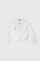 λευκό Παιδικό μπουφάν United Colors of Benetton Για κορίτσια
