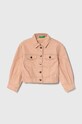 Детская куртка United Colors of Benetton без подкладки розовый 2RISCN04E.G.Seasonal