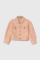 Детская куртка United Colors of Benetton без подкладки розовый 2RISCN04E.G.Seasonal