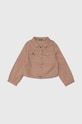 Дитяча джинсова куртка United Colors of Benetton без підкладки рожевий 2RISGN02N.P.Seasonal