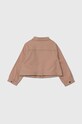 Детская джинсовая куртка United Colors of Benetton 2RISGN02N.P.Seasonal розовый SS24