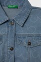 Дівчинка Дитяча джинсова куртка United Colors of Benetton 2VUGCN04G.G.Seasonal блакитний