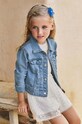 Mayoral geacă din denim pentru copii necaptusit albastru 3474.6G.Mini.PPYH