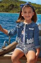 Mayoral geacă din denim pentru copii necaptusit albastru 3475.6H.Mini.PPYH