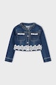 Mayoral kurtka jeansowa dziecięca 3475.6H.Mini.PPYH niebieski SS24
