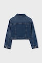 Dziewczynka Mayoral kurtka jeansowa dziecięca 6460.8F.Junior.PPYH niebieski
