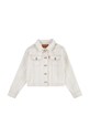 Детская джинсовая куртка Levi's LVG COLOR BABY BAGGY TRUCKER без подкладки бежевый 3EK106