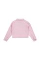 Dječja traper jakna Levi's LVG COLOR BABY BAGGY TRUCKER 3EK106 roza SS24