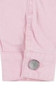 Дитяча джинсова куртка Levi's LVG COLOR BABY BAGGY TRUCKER рожевий 3EK106