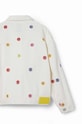Desigual geacă din denim pentru copii 24SGED06 alb
