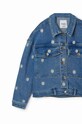 Otroška jeans jakna Desigual modra 24SGED06