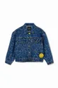 Dječja traper jakna Desigual plava