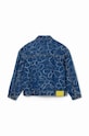 Dziewczynka Desigual kurtka jeansowa dziecięca 24SGED04 niebieski