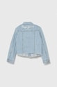 Pepe Jeans geacă din denim din bumbac ISA JACKET JR PG401098 albastru SS24