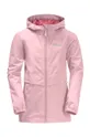 rosa Jack Wolfskin impermeabile bambino/a MALIMA Ragazze