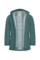 Αδιάβροχο παιδικό μπουφάν Jack Wolfskin MALIMA πράσινο 1609921.92.152