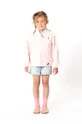 ροζ Παιδικό μπουφάν Gosoaky SHINING MONKEY Για κορίτσια