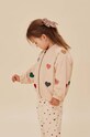 Дитяча куртка-бомбер Konges Sløjd JUNO BOMBER JACKET з підкладкою бежевий KS100321