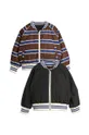 коричневый Детская двусторонняя куртка Mini Rodini Детский
