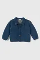 голубой Детская джинсовая куртка United Colors of Benetton Детский