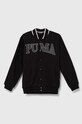 Παιδική μπλούζα Puma PUMA SQUAD TR B απλικέ μαύρο 679263