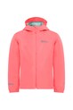 Детский дождевик Jack Wolfskin FLAZE с капюшоном розовый 1609263.92.152
