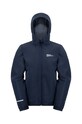 Мальчик Детский дождевик Jack Wolfskin FLAZE 1609263.92.152 тёмно-синий