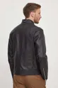Kožna jakna BOSS Temeljni materijal: 100% Janjeća koža Postava: 54% Poliester, 46% Viskoza