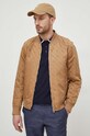 BOSS kurtka bomber nieocieplane beżowy 50505648