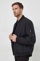 BOSS Orange kurtka bomber bez kaptura czarny 50504029