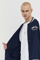 Tommy Jeans bluza bawełniana DM0DM18400 granatowy