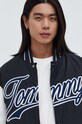 Куртка-бомбер Tommy Jeans чёрный DM0DM17880