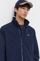 Μπουφάν Tommy Jeans σκούρο μπλε DM0DM17982