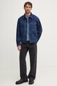 G-Star geacă din denim D23593.D317 bleumarin AW24