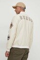 Odzież Guess kurtka bomber VARSITY M4RL11.WFWI0 beżowy