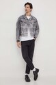 Calvin Klein Jeans kurtka jeansowa J30J324971 szary SS24