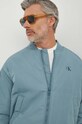 Calvin Klein Jeans kurtka bomber niebieski J30J324657