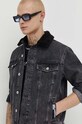 Džínová bunda Karl Lagerfeld Jeans černá 240D1400