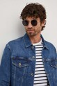 Pepe Jeans kurtka jeansowa PINNERS niebieski PM402715HT7