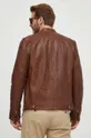 Kožená bunda Pepe Jeans VONN Základná látka: 100 % Jahňacia koža Podšívka: 100 % Bavlna Výplň: 100 % Polyester Podšívka rukáva: 100 % Polyester