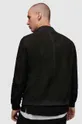 crna Bomber jakna od brušene kože AllSaints Ronan