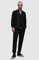 AllSaints kurtka bomber zamszowa Ronan ML075U czarny