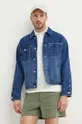 Polo Ralph Lauren kurtka jeansowa 80 % Bawełna, 20 % Bawełna z recyklingu