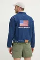 голубой Джинсовая куртка Polo Ralph Lauren