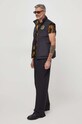 Ρούχα Αναστρέψιμο γιλέκο με πούπουλα Versace Jeans Couture 76GAU422 μαύρο