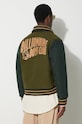 Одежда Куртка-бомбер Billionaire Boys Club Astro Varsity B23402 зелёный