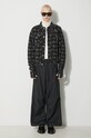Traper jakna Billionaire Boys Club Diamonds & Dollars Denim B23409 crna SS24